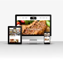 Cafe & Restaurant Sitesi V2 – Mobil Uyumlu, SEO Destekli Hazır Restoran Web Sitesi