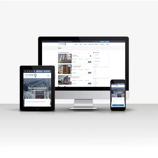 Emlak Sitesi V4 – Sınırsız Dilli, Mobil Uyumlu Hazır Emlak Web Sitesi