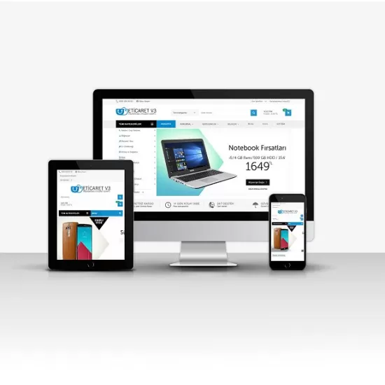 E-Ticaret V3 – PayTR Sanal POS, Kapıda Ödeme ve Gelişmiş Ürün Karşılaştırma Sistemi ile Modern Altyapı