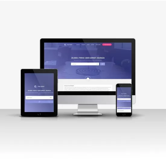 Firma Bul V1 – Mobil Uyumlu, Gelişmiş Arama Destekli Firma Rehberi Yazılımı