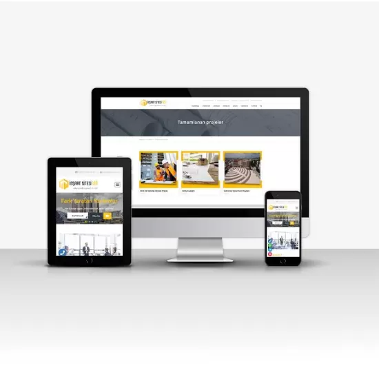 İnşaat Sitesi V9 – Mobil Uyumlu, Çok Dilli Hazır Web Sitesi (Tüm Sektörlere Uygun)