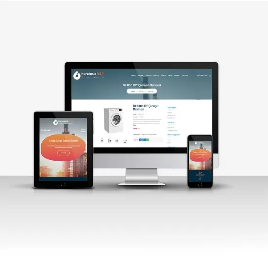 Kurumsal Firma V14 – Tüm Sektörlere Uygun Gelişmiş Web Sitesi Yazılımı