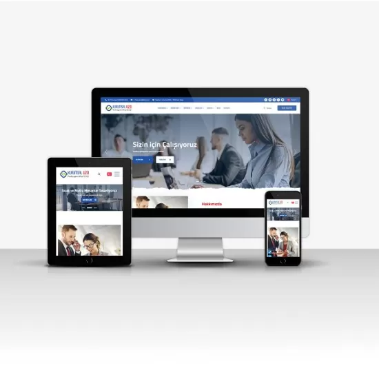 Kurumsal Firma V20 – Mobil Uyumlu, Çok Dilli ve SEO Destekli Hazır Web Sitesi