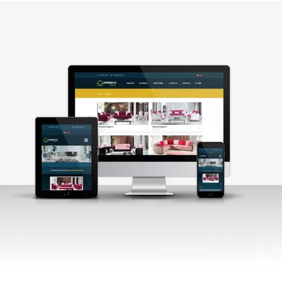 Mobilya Sitesi V2 – Çift Dilli, Modern Tasarımlı, SEO Uyumlu Mobil Web Sitesi