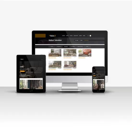 Mobilya Sitesi V4 – Çok Amaçlı, Mobil Uyumlu ve Sınırsız Yönetim Özellikli Web Sitesi