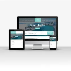 Otel Sitesi V5 – SEO Uyumlu, Rezervasyon Yönetimli Hazır Otel Web Sitesi