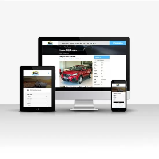 Otogaleri V2 – Çok Dilli, Ekspertiz Raporlu, Mobil Uyumlu Araç İlan Web Sitesi