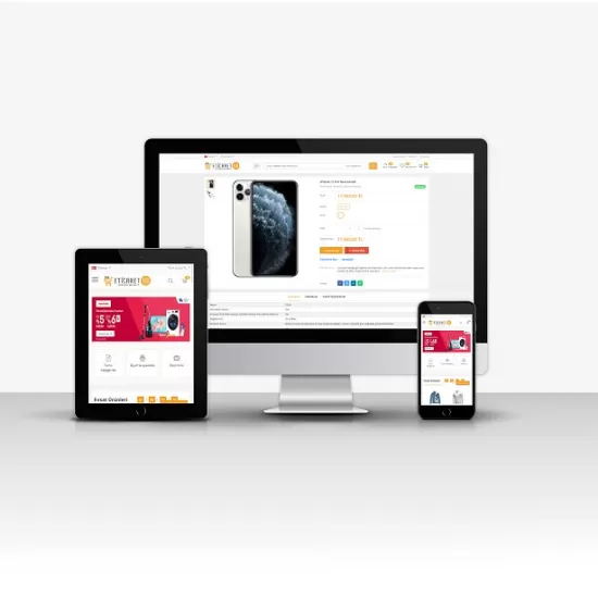 Profesyonel E-Ticaret V6 – Gelişmiş Sepet ve Sipariş Sistemi | PayTR + Kupon + Raporlama Modüllü