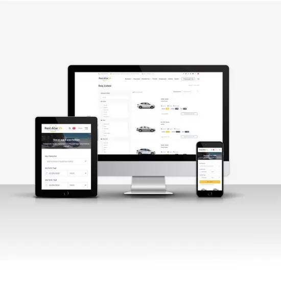 Rent A Car V4 – Sanal Pos Destekli, Dönemsel Fiyatlandırmalı, Çok Dilli Hazır Araç Kiralama Sitesi